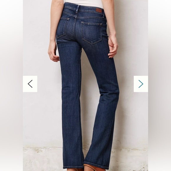 PAIGE low rise bootcut jeans - Picture 7 of 8